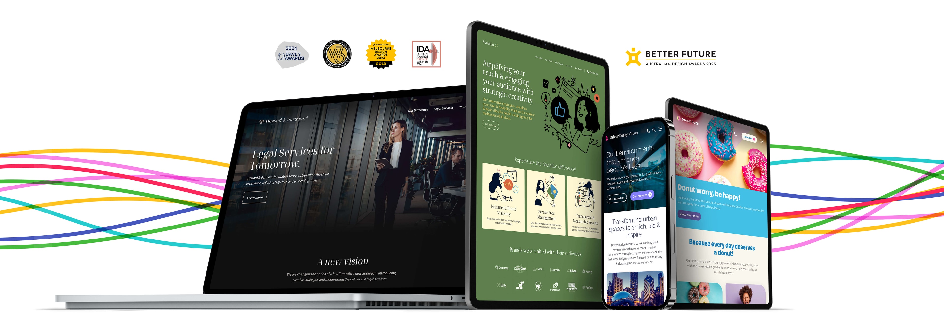 Driver hero image - Premium websites designed for ambitious businesses on a budget